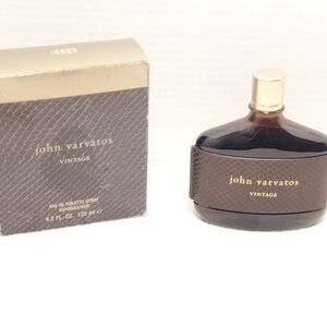 John Varvatos Vintage EDT Men’s Cologne 4.2 oz Bottle Spray Classic Woody Scent